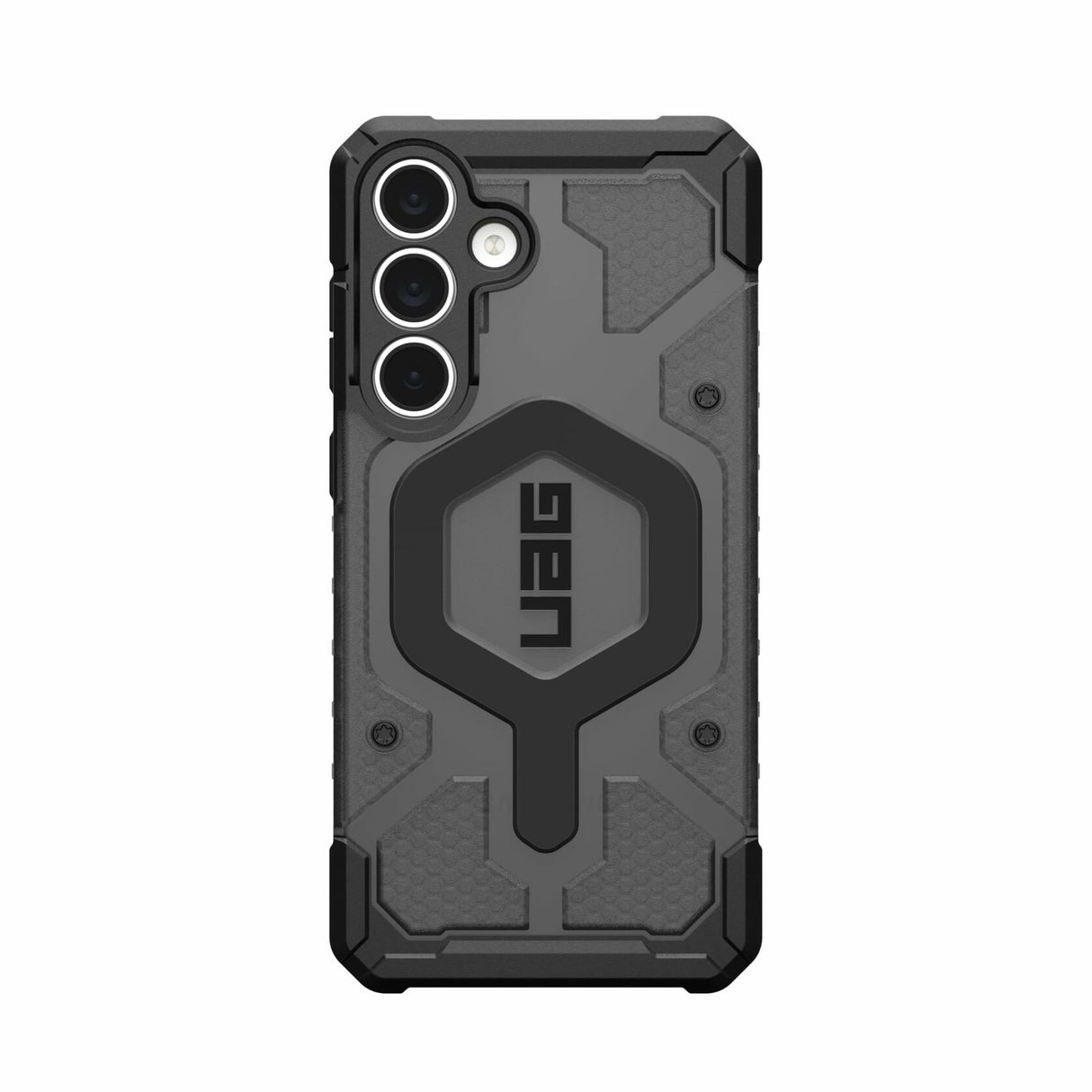 Urban Armor Gear (UAG) - Pathfinder Clear Case with Magnet for Samsung Galaxy S25 FE - Ash and Black
