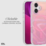 Case-Mate - Peach Bubble MagSafe Case for Apple iPhone 17 - Peach Iridescent