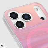 Case-Mate - Peach Bubble MagSafe Case for Apple iPhone 17 Pro - Peach Iridescent