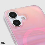 Case-Mate - Peach Bubble MagSafe Case for Apple iPhone 17 - Peach Iridescent