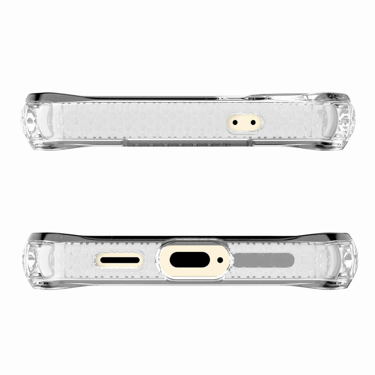 ITSKINS - Spectrum_R Clear Case for Samsung Galaxy S25 - Transparent