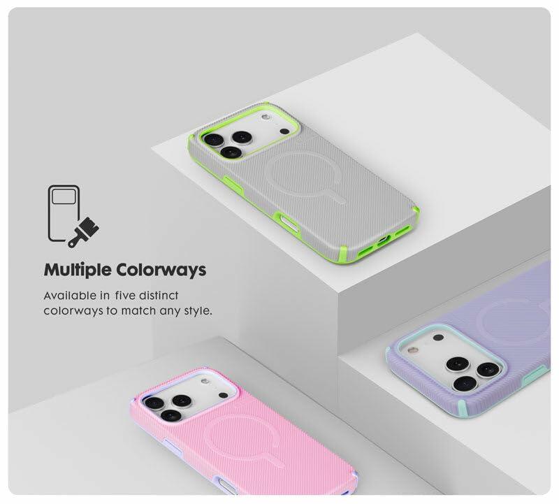 Laut - Shield Flux MagSafe Case for Apple iPhone 17 Pro Max - Soft Blossom