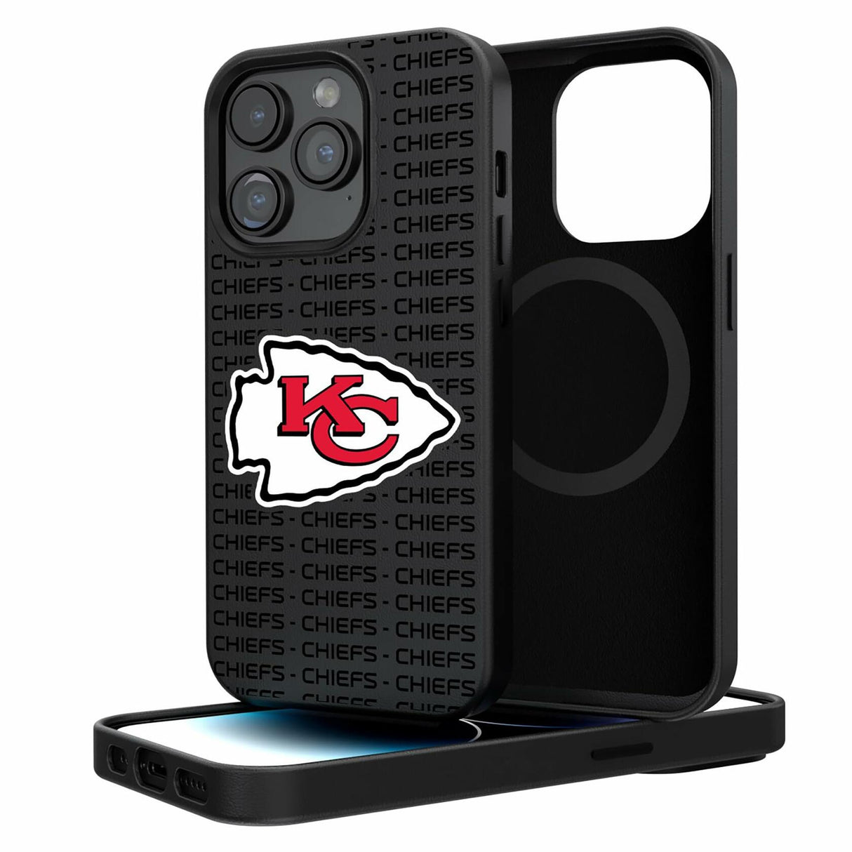Keyscaper - Magnetic Phone Case for Apple iPhone 15 - Kansas City Chiefs