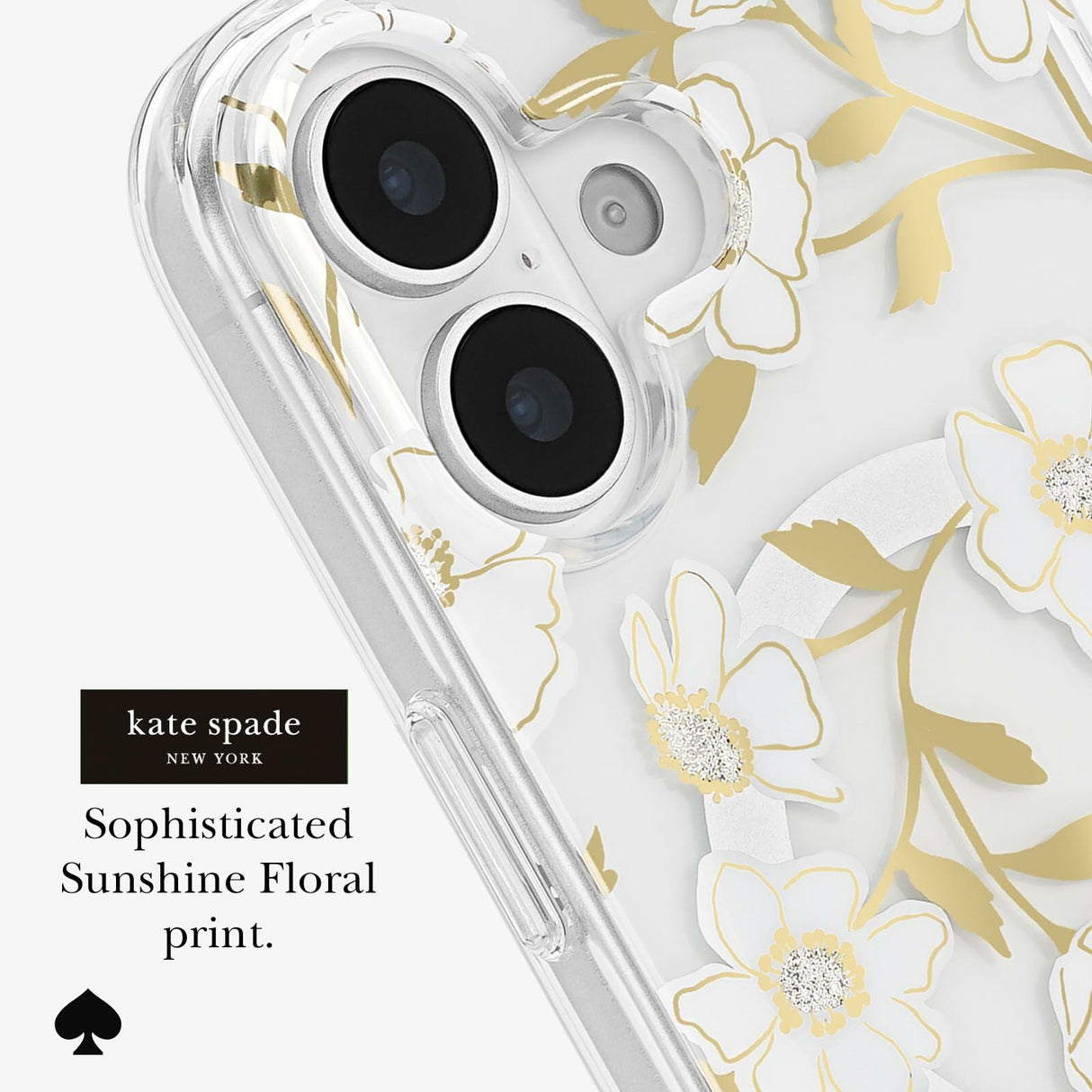 Kate Spade - Protective MagSafe Case for Apple iPhone 17 - Sunshine Floral