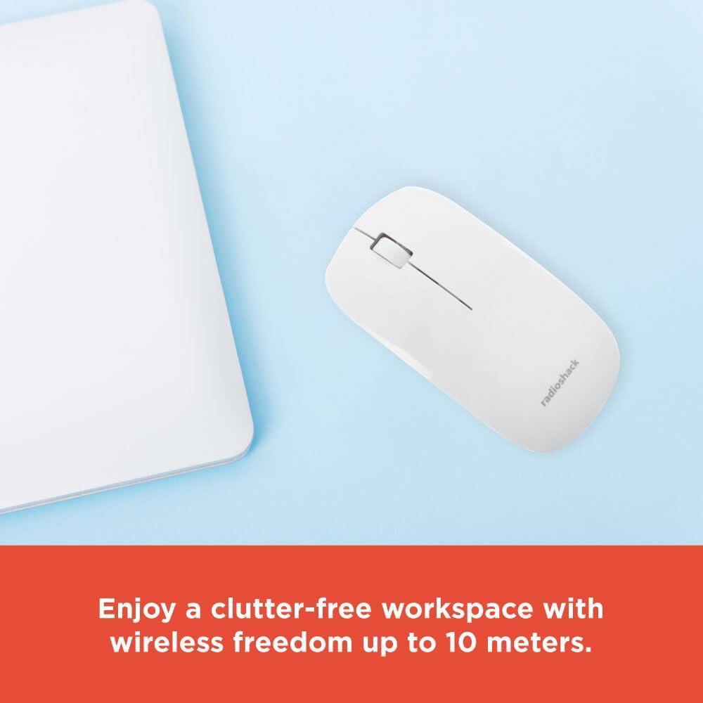 RadioShack Ultra-Slim Wireless 3 Button Mouse 2604757