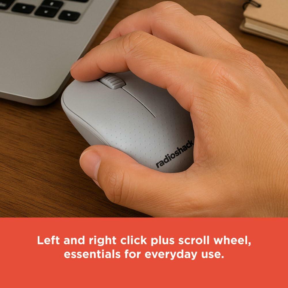 RadioShack Wireless 3 Button Mouse 2604754