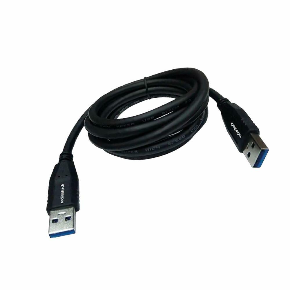 RadioShack USB A Male to USB A 3.0 Cable - 1.8m 2605119