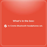 RadioShack Bluetooth Headphones Creme 3304405