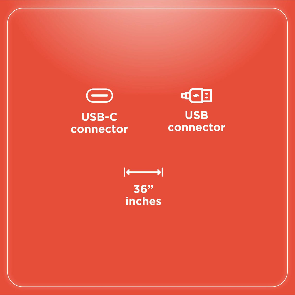 RadioShack USB 3.0 Male to Type-C Round Male Cable - 91.4cm (3 Feet) 2605128