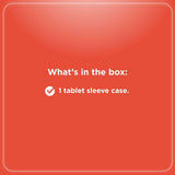RadioShack 8" Black tablet sleeve 2605167