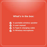 RadioShack 60W Wireless Speaker with 360¡ RGB Lights 4001785