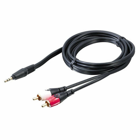 RadioShack 3.5 mm Plug to RCA Plug Stereo Audio Cable 4200495