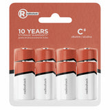 RadioShack C Alkaline Batteries 4 Pack 2302297