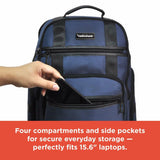 Radioshack 15.6" Laptop Backpack Blue 2607109 Blue