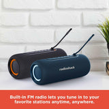 RadioShack Bluetooth speaker mini with RGB Lights 4001770 Blue