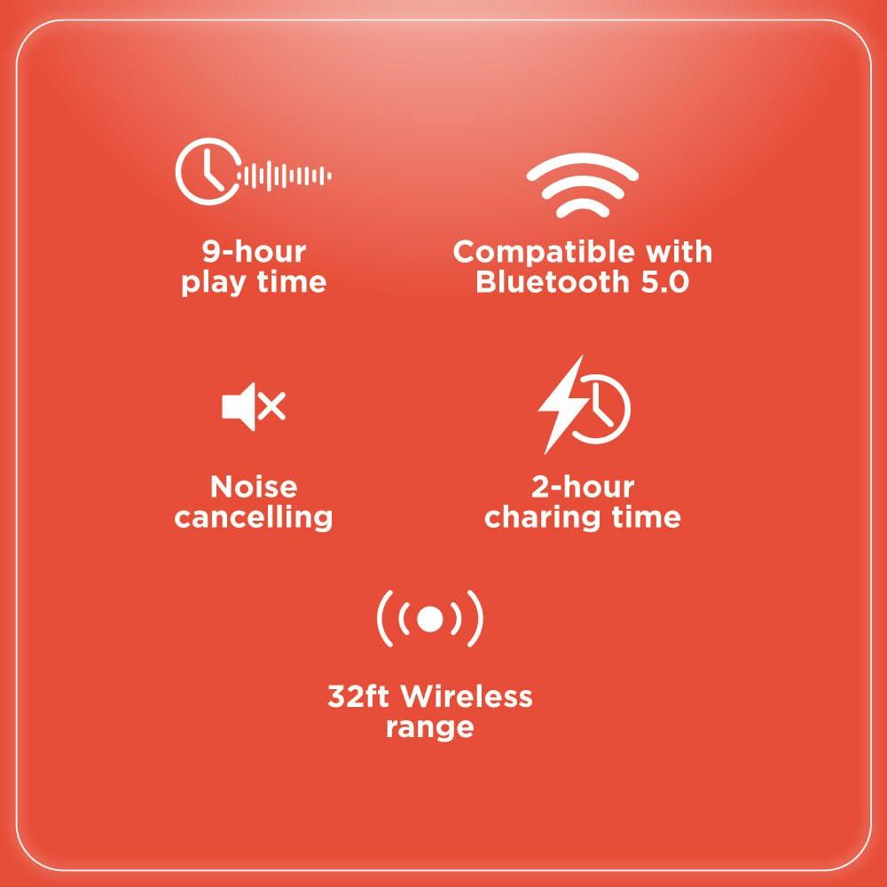 RadioShack Buzzer Bluetooth Headphones 3304277