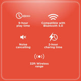 RadioShack Buzzer Bluetooth Headphones 3304277