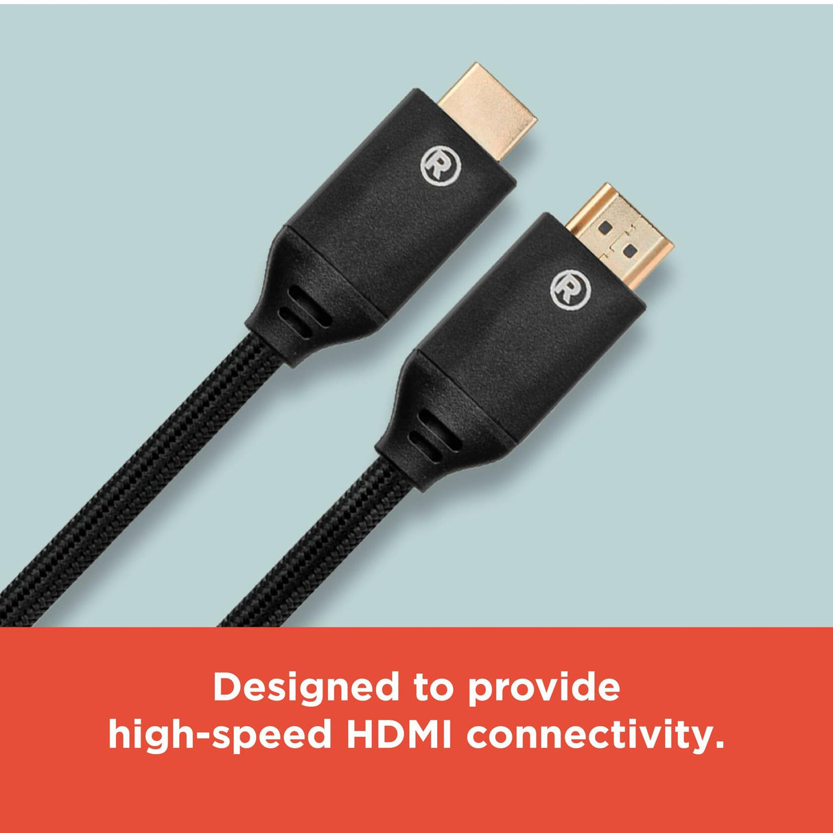 RadioShack HDMI 2 0 High Speed 4K60 Round Cable 10FT 1503300