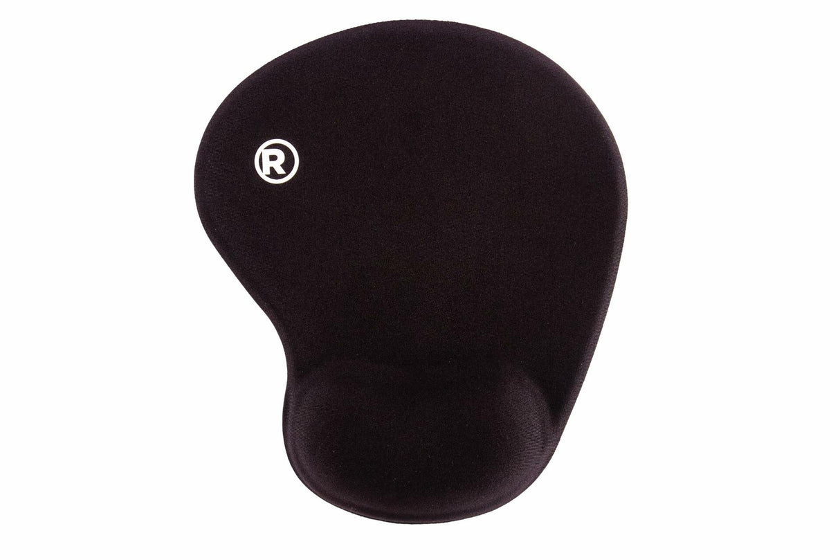 RadioShack Mouse Pad with Wrist Rest 2605084 Black