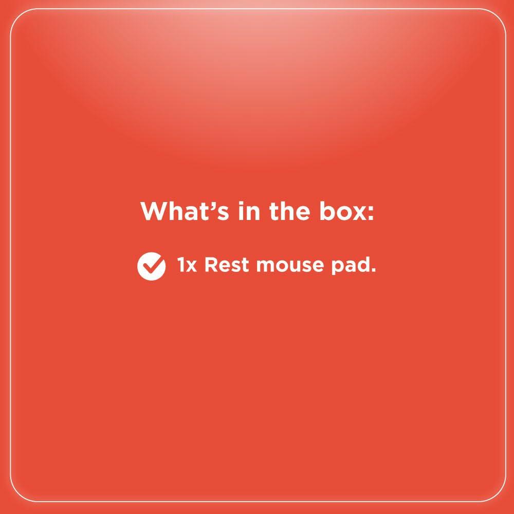 RadioShack Mouse Pad with Wrist Rest 2605084 Black