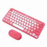 RadioShack Keyboard And Mouse 2.4G Wireless Combo Pink 2607126