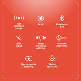 RadioShack Bluetooth Portable Speaker with FM 4001768