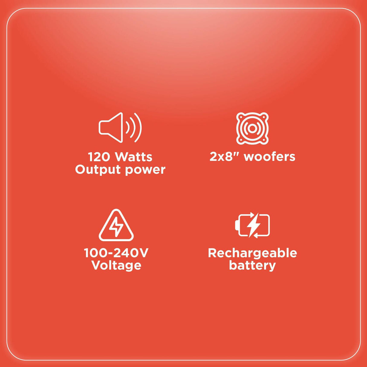 RadioShack Dual 8 Inch 2 Way Battery Speaker Box 4001957