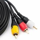 RadioShack 3RCA to 3RCA M - M Cable 4203213 9 ft