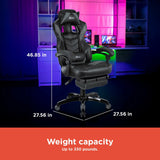 RadioShack Gaming Chair Black and Gray 2606046