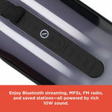 RadioShack Bluetooth Speaker with RGB 360 light 10w ipx5 black 4001777