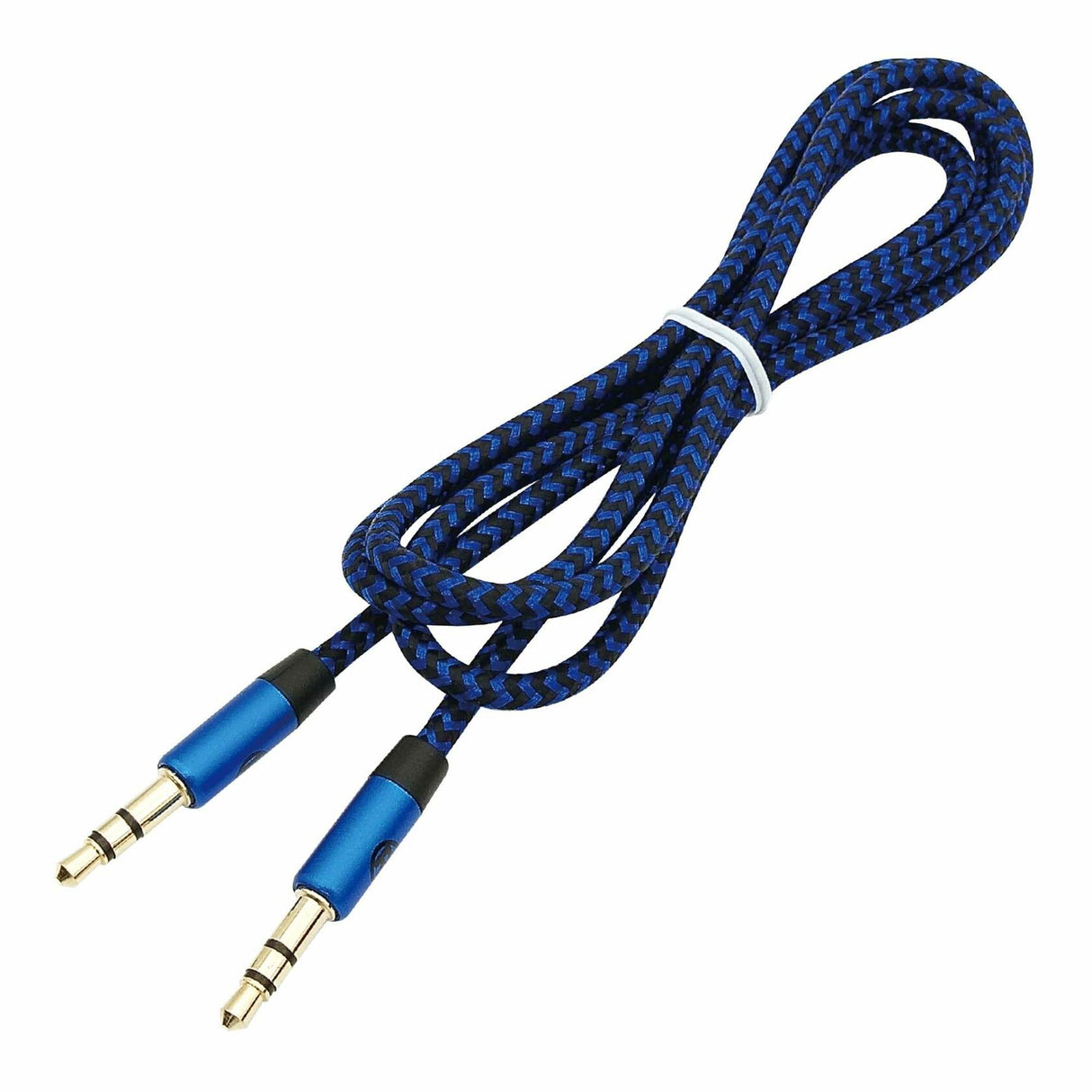 RadioShack 3.5mm Male to Male Braided Cable - 1.8m (6 Feet) 4203229