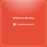 RadioShack Mechanical Gaming Keyboard With 87 Keys 2607117