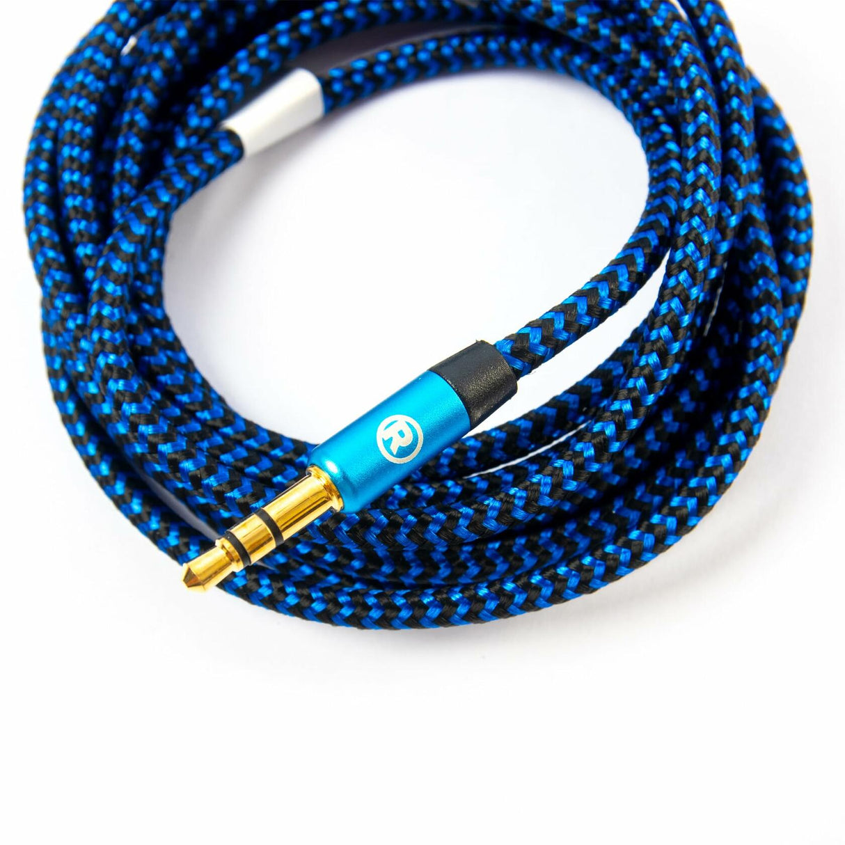 RadioShack 3.5mm Male to Male Braided Cable - 1.8m (6 Feet) 4203229