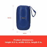 RadioShack Blue and Grey Wireless Speaker with RGB Lights 4001780