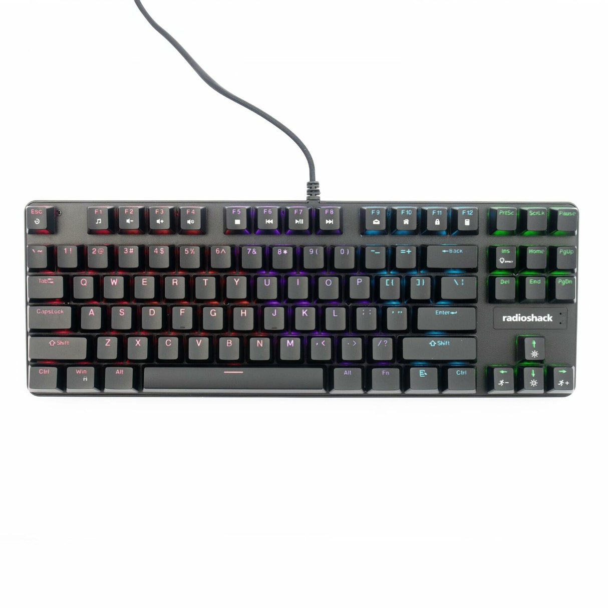 RadioShack Mechanical Gaming Keyboard With 87 Keys 2607117