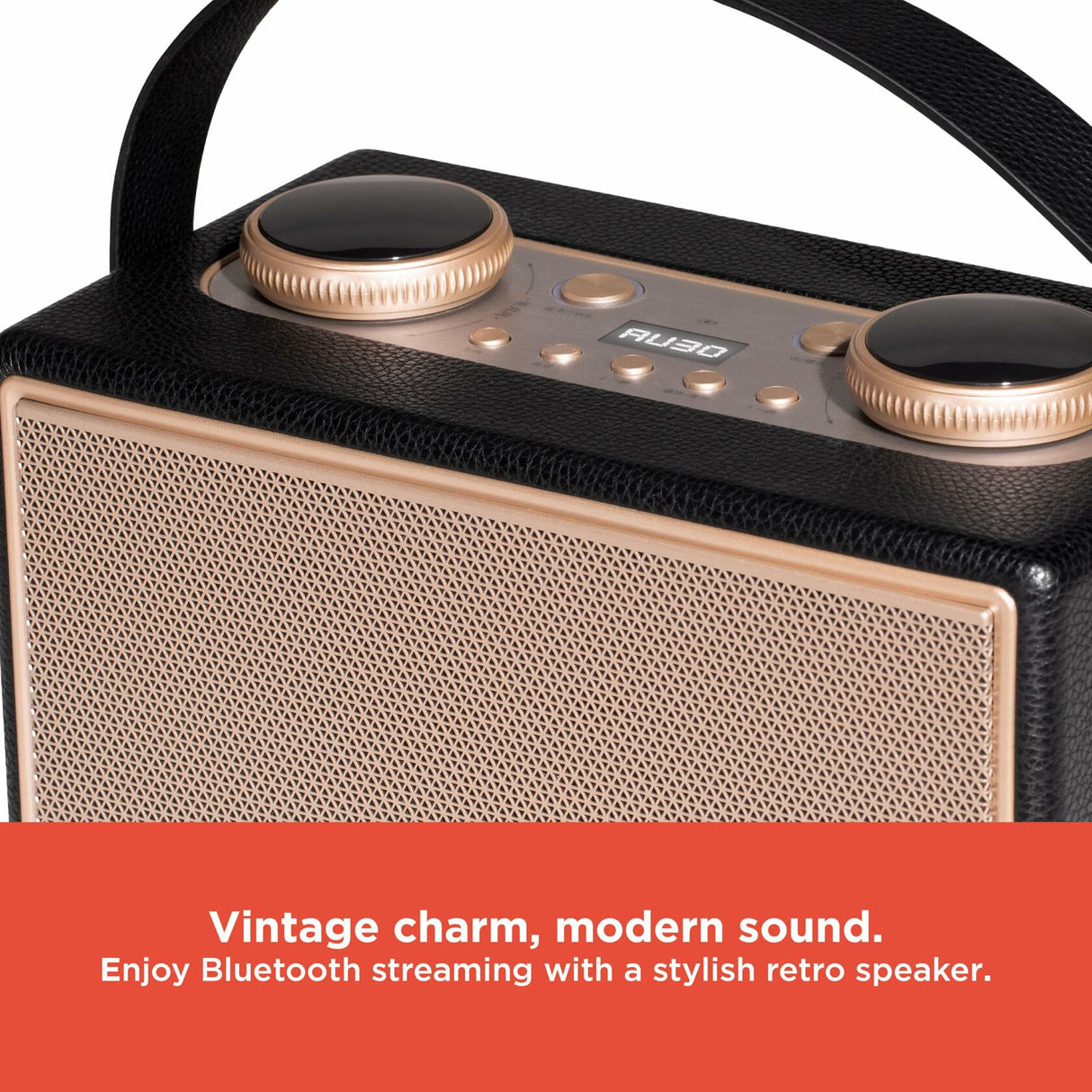 RadioShack Bluetooth Retro Speaker with Microphone Input 4001973