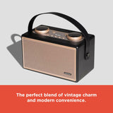 RadioShack Bluetooth Retro Speaker with Microphone Input 4001973