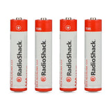 RadioShack Alkaline Batteries AAA / 2302215 / 4 Pack