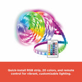 RadioShack Keyboard RGB Light Mouse and Mouse Pad Combo 2607062