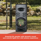 RadioShack Tower 3-Way Speaker (50,000 RMS) with Double Woofers and Lights 4001943