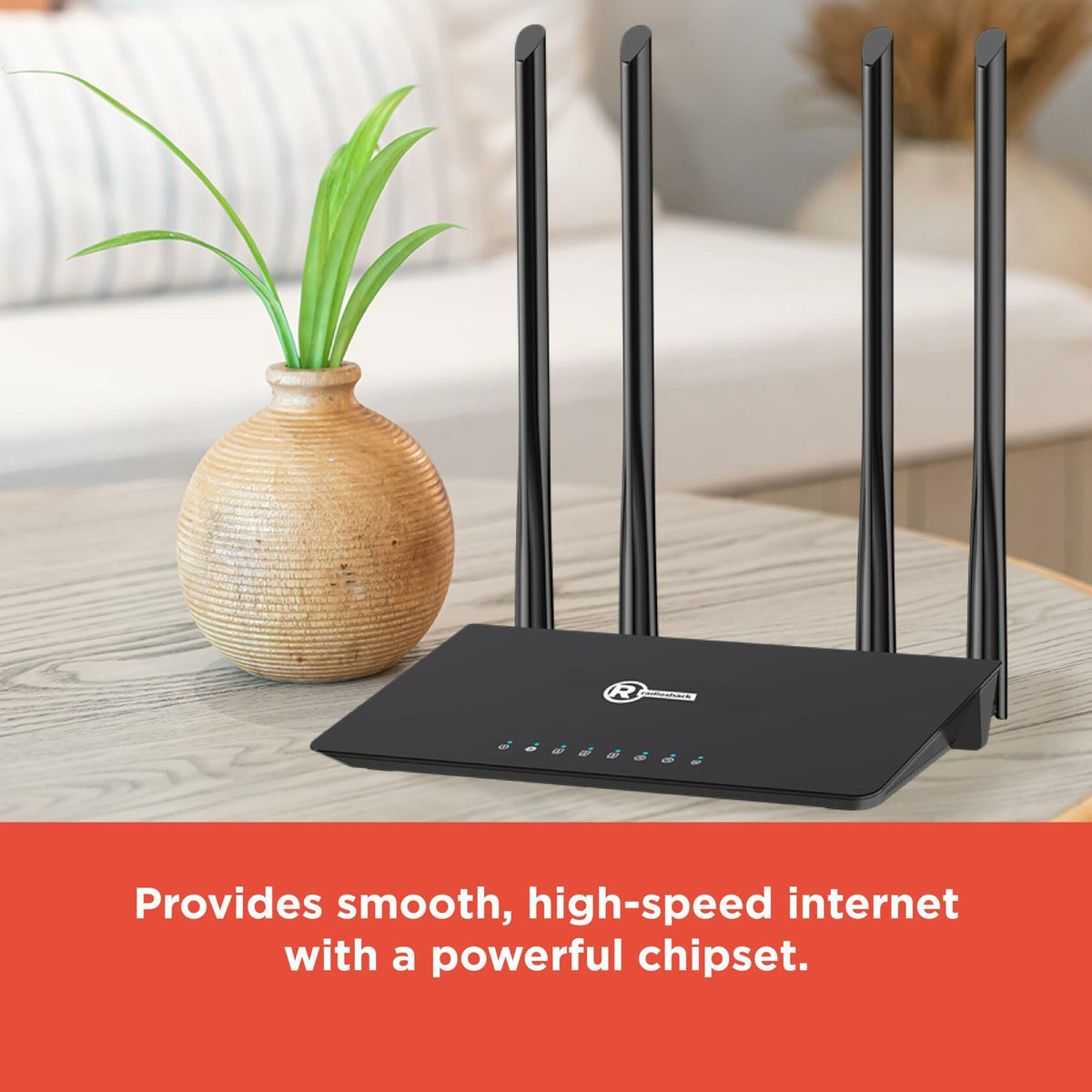 Radio Shark Router RadioShack 1200Mbps WiFi Router 2505012 – Cole's Computers