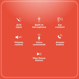 RadioShack Stereo Headphones 3304258