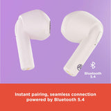 RadioShack ipx5 transparent case white tws earbuds 3304410