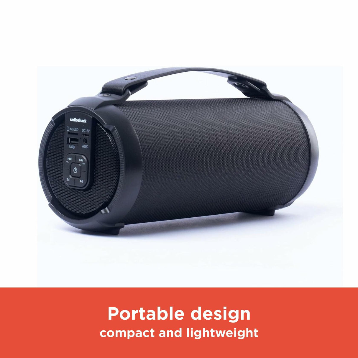 RadioShack 9W 1-Channel Bluetooth Portable Speaker with FM 4001765