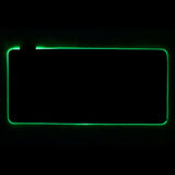 Radioshack LED gaming mouse pad with RS logo black 2607105 31.49 x 14.57 in