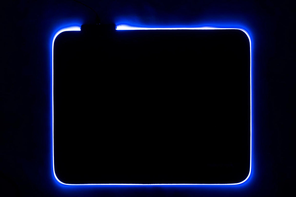 Radioshack LED gaming mouse pad with RS logo black 2607104