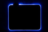 Radioshack LED gaming mouse pad with RS logo black 2607104