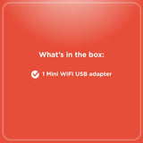 RadioShack USB WiFi Wireless Mini Adapter 2604777 USB 2.0