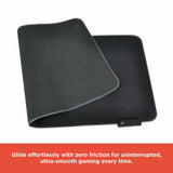 Radioshack LED gaming mouse pad with RS logo black 2607105 31.49 x 14.57 in