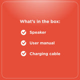 RadioShack 9W 1-Channel Bluetooth Portable Speaker with FM 4001765